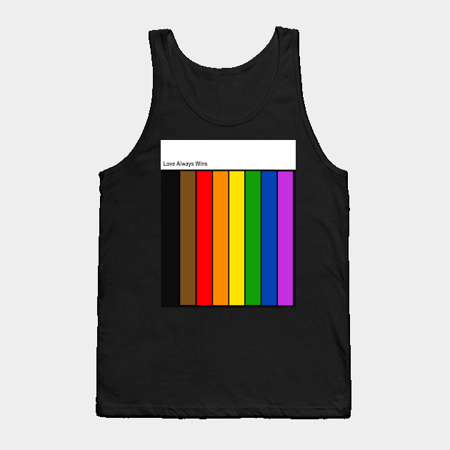 More Colour More Pride, love always wins Tank Top by Gumdrop